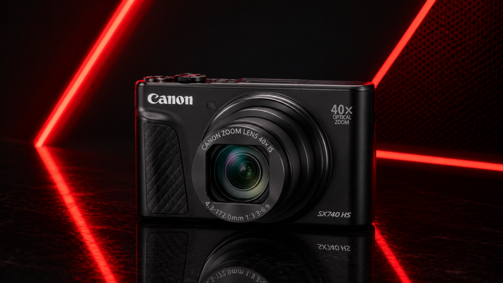 Canon PowerShot SX740 HS؛ دوربین کامپکت با زوم ۴۰ برابر برای سوژههای دور