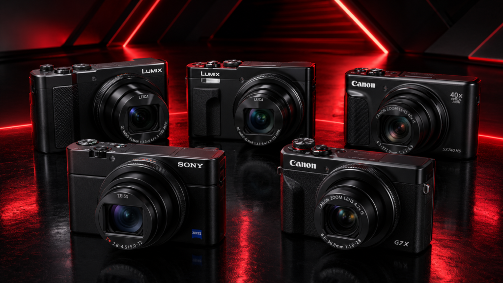 بهترین دوربینهای کامپکت زوم ۲۰۲۶؛ مقایسه Sony، Canon و Panasonic