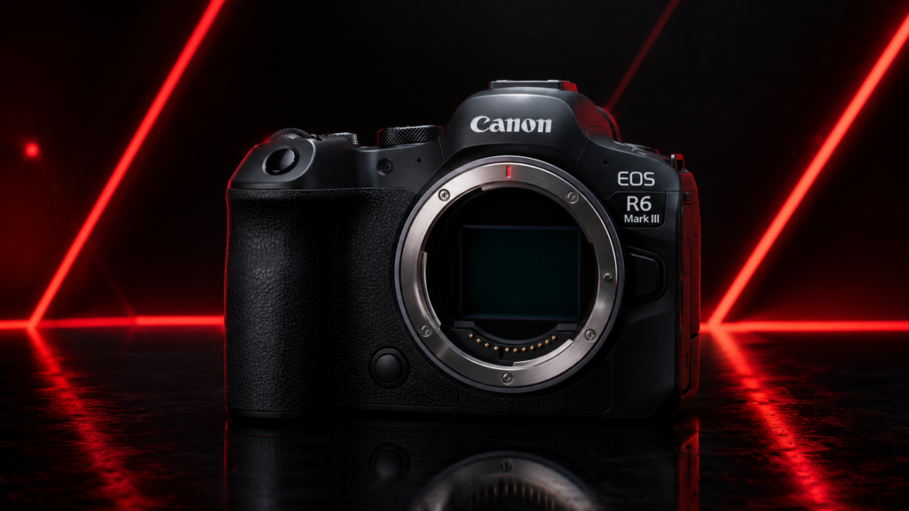 دوربین Canon EOS R6 Mark III بهترین دوربین فول فریم کانن برای عکاسی مراسم و تولید محتوا
