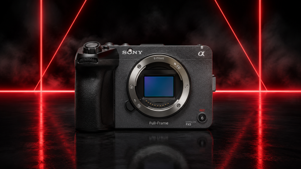 دوربین Sony FX5 با قابلیت Open Gate و ضبط RAW داخلی