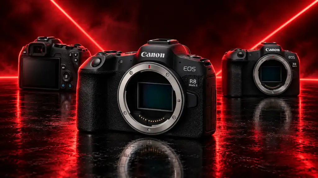تصویر لو رفته Canon EOS R8 Mark II با طراحی جدید و بدنه فول‌فریم کانن