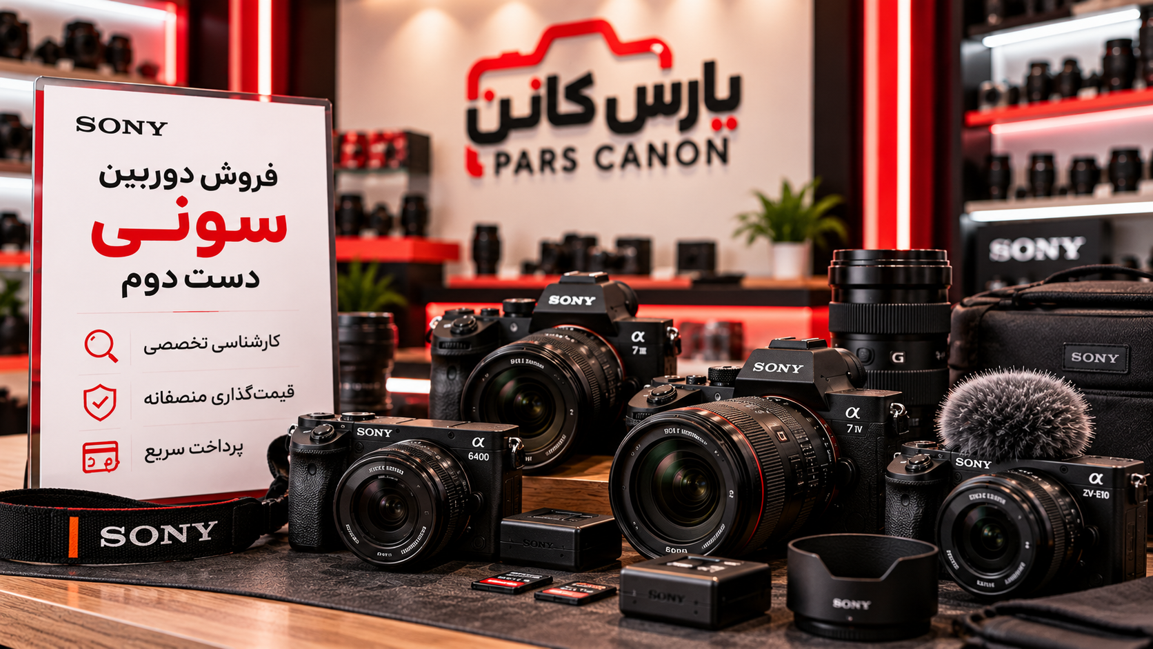 فروش دوربین کارکرده به پارس کانن؛ چطور دوربینت را با قیمت مناسب بفروشی؟ | پارس کانن