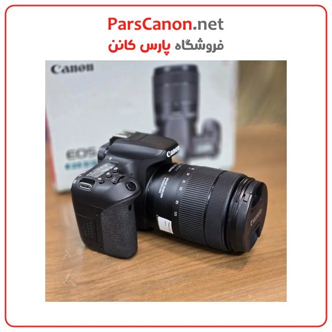 دوربین کانن دست دوم مدل Canon EOS 77D Kit EF-S 18-55mm IS STM stock