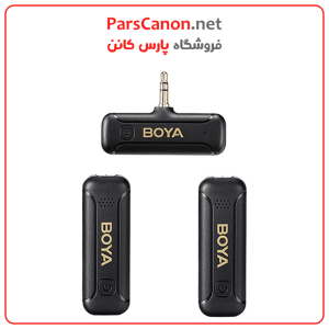 میکروفون بویا مدل Boya By-Wm3T2-M2 2-Person Mini Wireless Microphone System For Cameras And Smartphones | پارس کانن