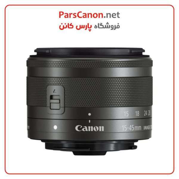 لنز کانن Canon Ef-M 15-45Mm F/3.5-6.3 Is Stm Lens (Graphite) | پارس کانن