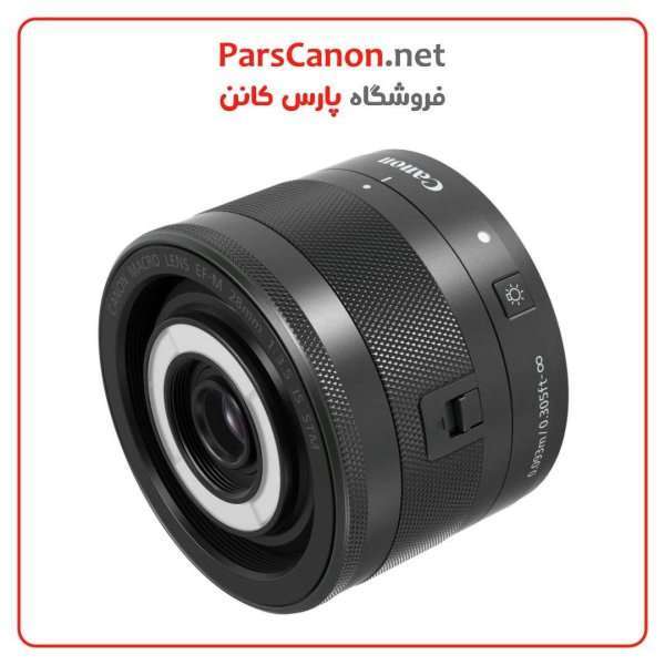 لنز کانن Canon Ef-M 28Mm F/3.5 Macro Is Stm Lens | پارس کانن