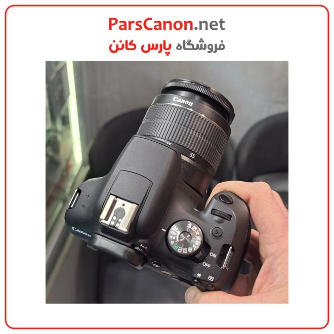 دوربین کانن دست دوم مدل Canon EOS 2000D Kit EF-S 18-55mm IS II stock