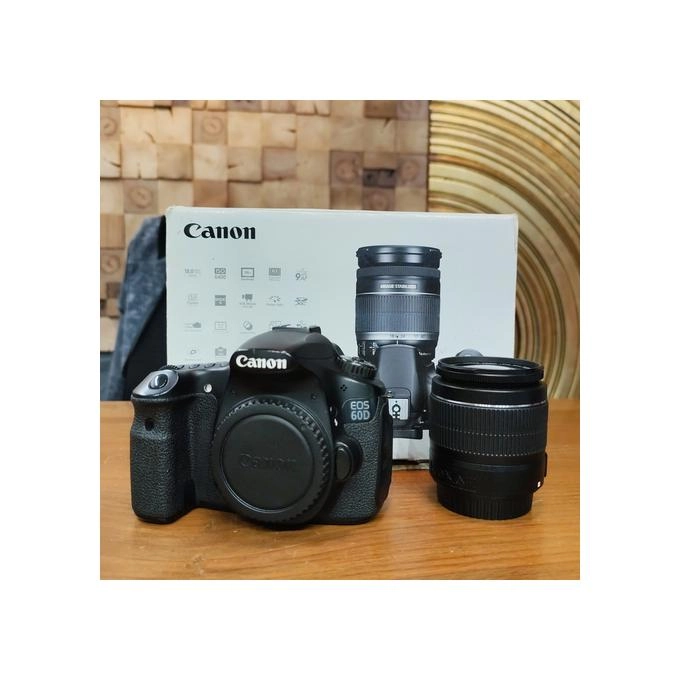دوربین کانن دست دوم مدل Canon EOS 60D Camera 18-55mm Lens stock