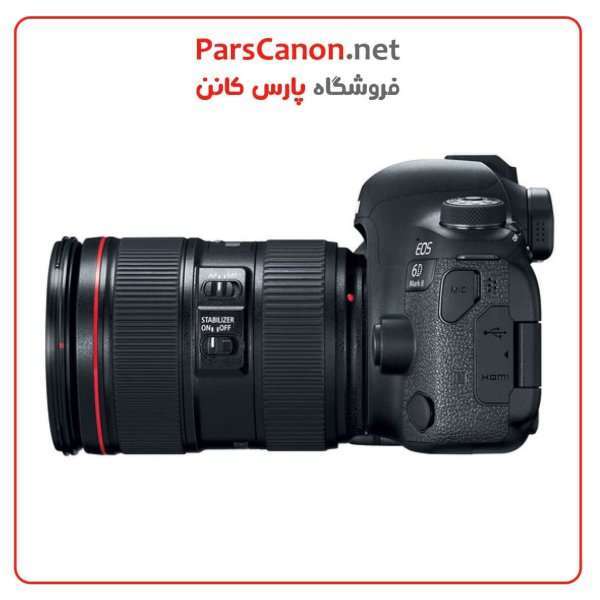 دوربین عکاسی کانن Canon Eos 6D Mark Ii Dslr Camera With 24-105Mm F/4L Ii Lens | پارس کانن
