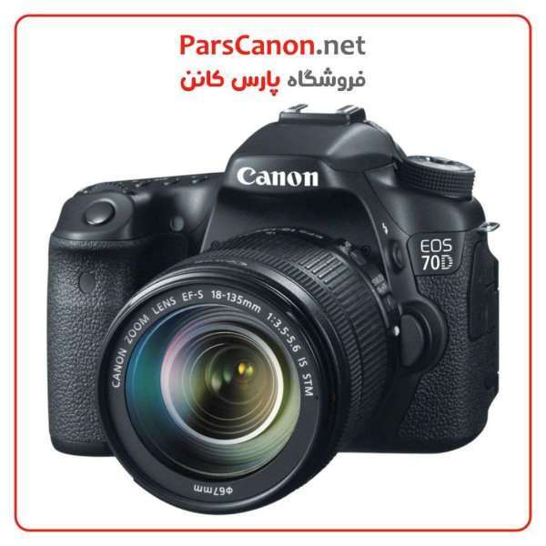 دوربین دست دوم Canon Eos 70D Kit 18-135Mm Is Stm Lens | پارس کانن