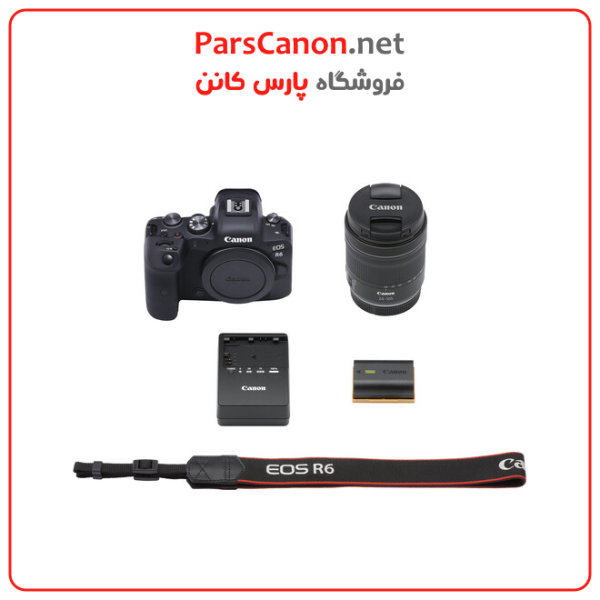 Canon Eos R6 Mirrorless Camera With 24-105Mm F/4-7.1 Lens | پارس کانن