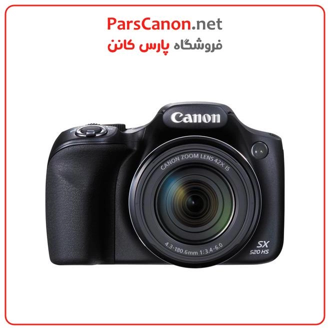 دوربین کانن دست دوم مدل Canon PowerShot SX520 HS Digital Camera stock