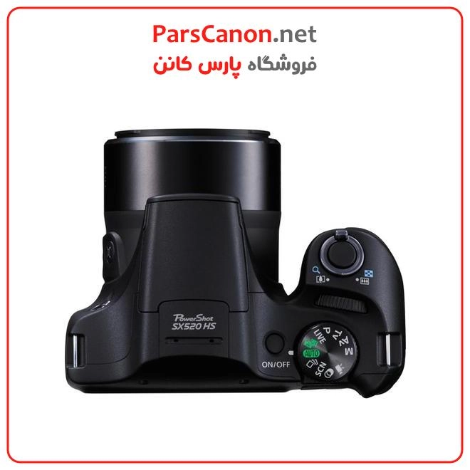 دوربین کانن دست دوم مدل Canon PowerShot SX520 HS Digital Camera stock