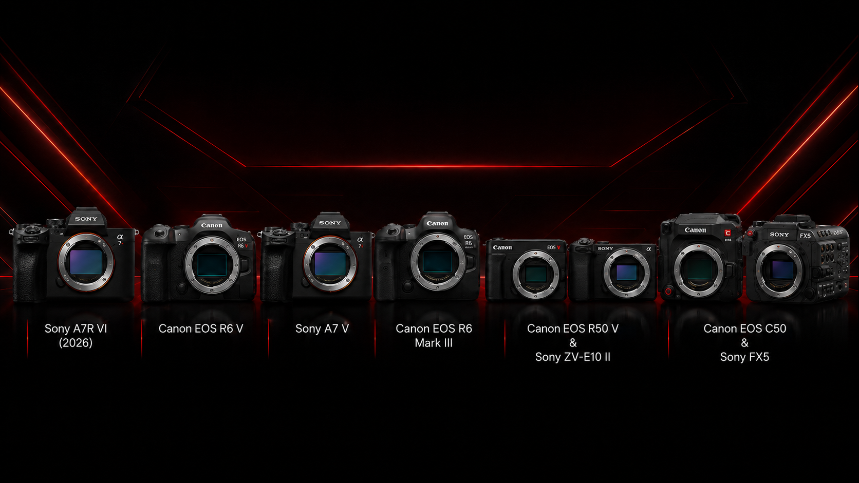 Canon یا Sony؟ بررسی بهترین دوربین‌های ترند سال ۲۰۲۶