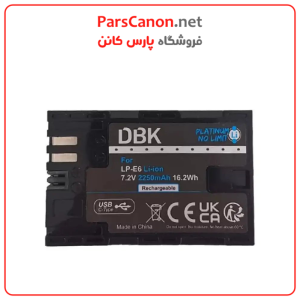 باتری دوربین کانن قابل شارژ Dbk Canon Lp-E6 Battery | پارس کانن