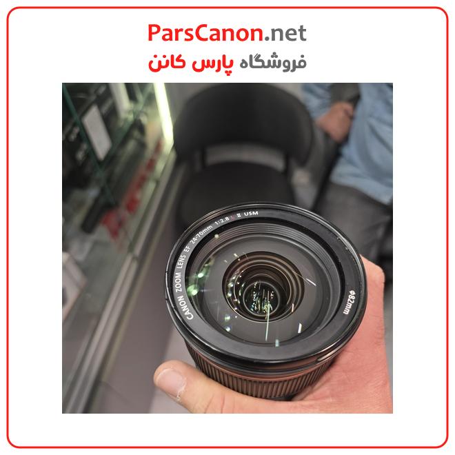 لنز کانن دست دوم مدل Canon EF 24-70mm f/2.8L II USM stock