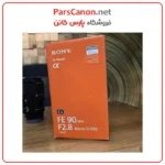 لنز سونی دست دوم مدل Sony FE 90mm f/2.8 Macro G OSS Lens stock - تصویر 3