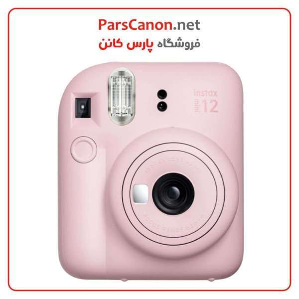 دوربین چاپ سریع Fujifilm Instax Mini 12 (Blossom Pink) | پارس کانن
