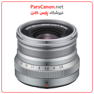 لنز فوجی فیلم Fujifilm Xf 16Mm F/2.8 R Wr Lens (Silver) | پارس کانن