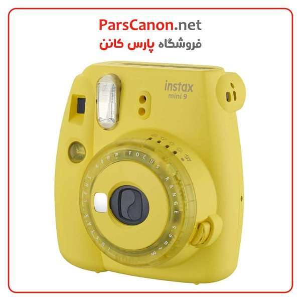 دوربین فوجی فیلم Fujifilm Instax Mini 9 Yellow With Clear Accents | پارس کانن
