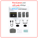 میکروفون بی‌سیم هالی لند Hollyland LARK M1 DUO 2-Person Wireless Microphone System (2.4 GHz, Black) - تصویر 2