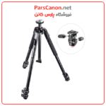 سه پایه عکاسی مانفرتو Manfrotto MK190X3-3W1 Aluminum Tripod with 804 MK II 3-Way Pan/Tilt Head - تصویر 3