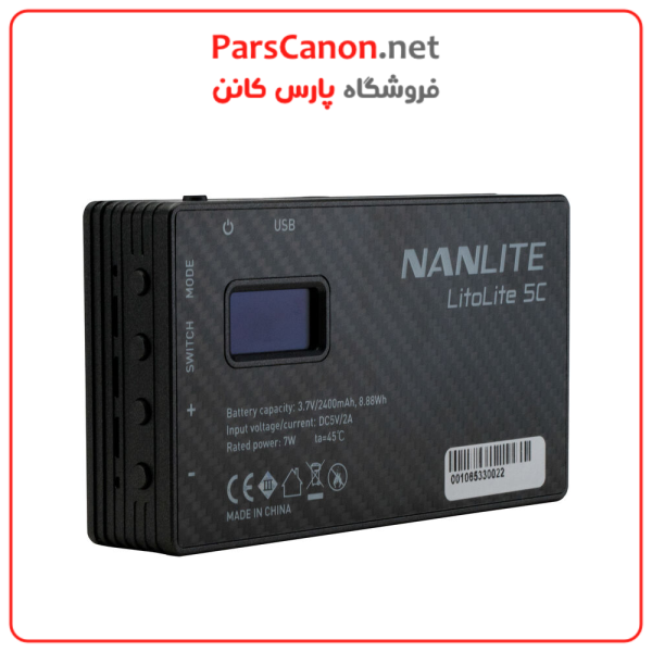 فلات نور نان لایت Nanlite Litolite 5C Rgbww Mini Led Panel | پارس کانن