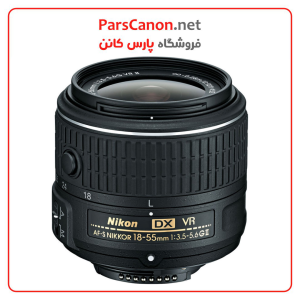 لنز نیکون Nikon Af-S Dx Nikkor 18-55Mm F/3.5-5.6G Vr Ii Lens | پارس کانن