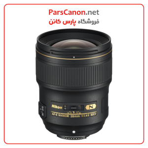 لنز نیکون Nikon Af-S Nikkor 28Mm F/1.4E Ed Lens | پارس کانن