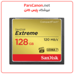 کارت حافظه سن دیسک vSanDisk 128 GB Extreme CompactFlash Memory Card - تصویر 2
