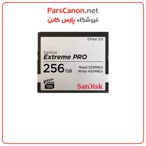 کارت حافظه سن دیسک Sandisk 256Gb Extreme Pro Cfast 2.0 Memory Card | پارس کانن