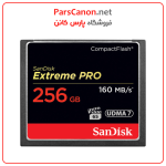 کارت حافظه سن دیسک SanDisk 256GB Extreme Pro CompactFlash Memory Card (160MB/s) | پارس کانن