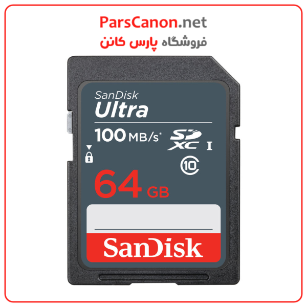 کارت حافظه سن دیسک Sandisk 64Gb Ultra Sdxc Uhs-I Memory Card | پارس کانن