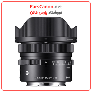 لنز سیگما مانت سونی Sigma 17Mm F/4 Dg Dn Contemporary Lens (Sony E) | پارس کانن