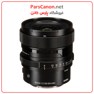 لنز سیگما مانت سونی Sigma 20Mm F/2 Dg Dn Contemporary Lens For Sony E | پارس کانن