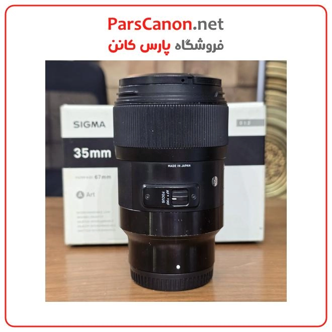 لنز دست دوم سیگما مانت سونی مدل Sigma 35mm f/1.4 DG DN Art Lens for Sony E stock