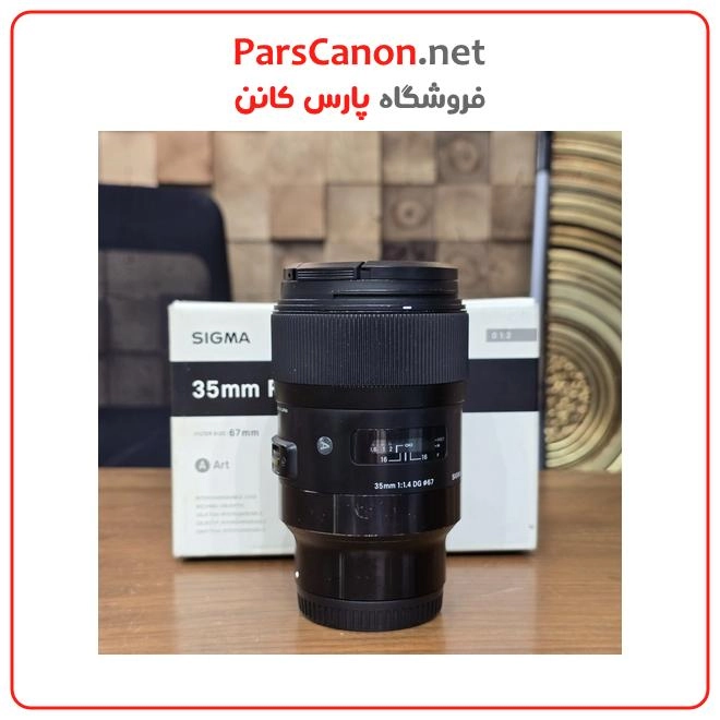 لنز دست دوم سیگما مانت سونی مدل Sigma 35mm f/1.4 DG DN Art Lens for Sony E stock