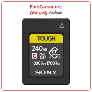 کارت حافظه سونی Sony 240GB CFexpress 4.0 Type A TOUGH Memory Card | پارس کانن