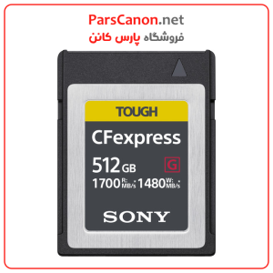 کارت حافظه سونی Sony 512Gb Cfexpress Type B Tough Memory Card | پارس کانن