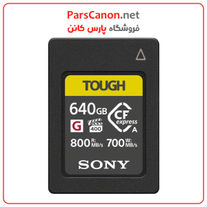 کارت حافظه سونی Sony 640Gb Cfexpress Type A Tough Memory Card | پارس کانن