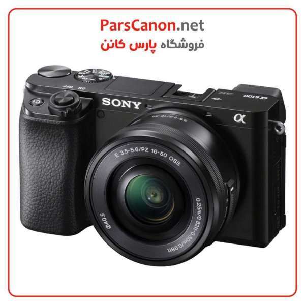 دوربین عکاسی سونی Sony Alpha A6100 Mirrorless With 16-50Mm Lens | پارس کانن