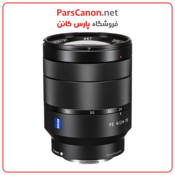لنز سونی Sony Vario-Tessar T* Fe 24-70Mm F/4 Za Oss Lens | پارس کانن