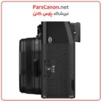 نمای جانبی دوربین دیجیتال Fujifilm X100VI مشکی