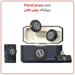 میکروفون بیسیم یقهای هالیلند Hollyland LARK M2 Mini COMBO Wireless Microphone