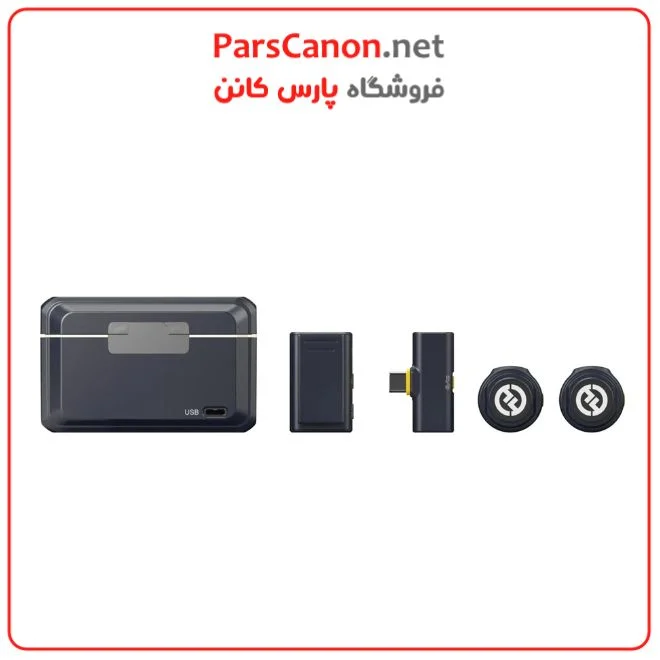 میکروفون بیسیم یقهای هالیلند Hollyland LARK M2 Mini COMBO Wireless Microphone