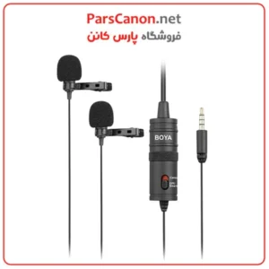 میکروفن یقه ای بویا BOYA BY-M1DM Dual Lavalier Microphone