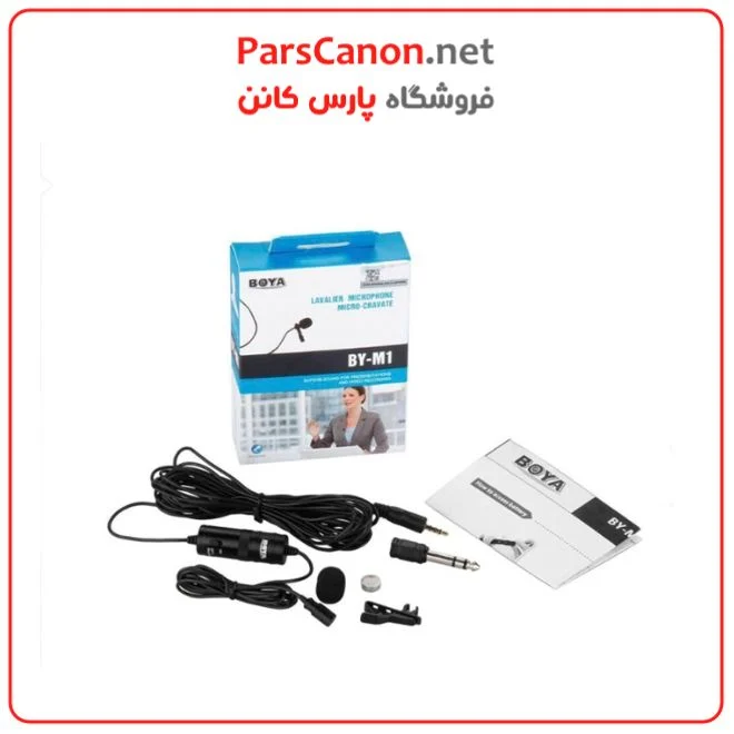 میکروفون یقهای BOYA BY-M3 همراه جعبه