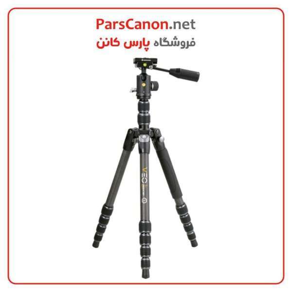 Vanguard Veo 3T 265Hcbp Carbon Fiber 4 In 1 Travel Tripod With Veo 2 Bp 120T Ballpan Head And Bluetooth Remote 01