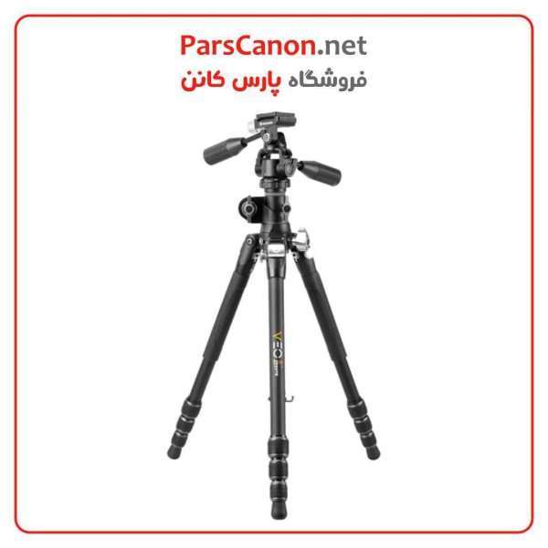 Vanguard Veo3T234Ap 4 Section Aluminum Travel Tripod With Lateral Center Column And Ph 38S Pan Head 01