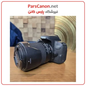 دوربین کانن دست دوم مدل Canon EOS 800D body به همراه لنز تامروم 18-200 Di II vc 01